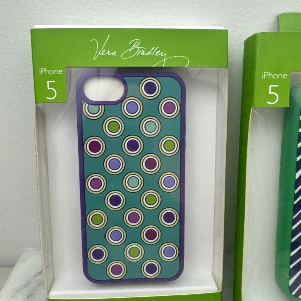 Set of 2 Vera Bradley IPhone 5 Cases